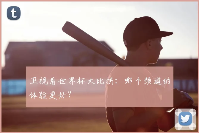 卫视看世界杯大比拼：哪个频道的体验更好？